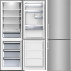 PKM Kühl-Gefrierkombination Kühlschrank KG 288.4A N Inox-Design 296 Liter 14 PKM Kühl-Gefrierkombination Kühlschrank KG 288.4A N Inox-Design 296 Liter -Angebote Herd Liebe Store a943b48414d62da2052a5d1c0448f6f3