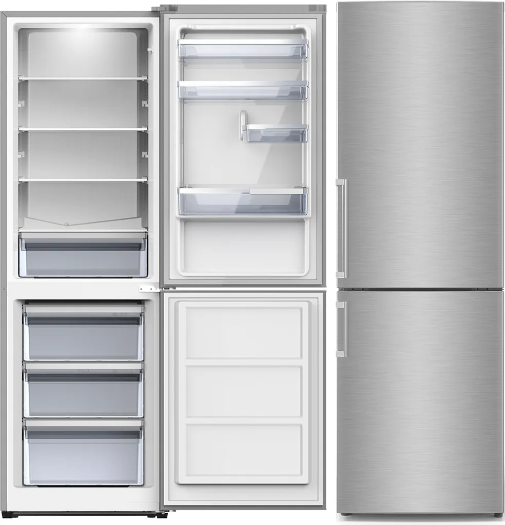 PKM Kühl-Gefrierkombination Kühlschrank KG 288.4A N Inox-Design 296 Liter 5 PKM Kühl-Gefrierkombination Kühlschrank KG 288.4A N Inox-Design 296 Liter - Image 3