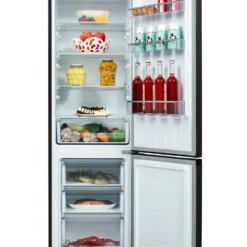 CHiQ FBM260L Freistehende Kühl-/Gefrierkombi, 2 Türen, Metalldekor, 187 L Nutzinhalt Kühlteil, 75 L Nutzinhalt Gefrierteil, 54 Cm Breite, 215 KWh/Jahr, 39 DB Geräuschemissionen -Angebote Herd Liebe Store aa6b0aa88351322b11fdea5a79b68e47