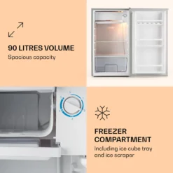 Alleinversorger Kühlschrank 91 Liter 2 Ebenen 5-Stufen-Thermostat Eisfach -Angebote Herd Liebe Store aa79ab6a8fab5b04b823acf678ae2d4f