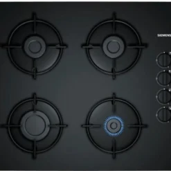 Siemens EO6B6PB10 Gaskochfeld Schwarz Hartglas GAS KOCHFELD HERD
