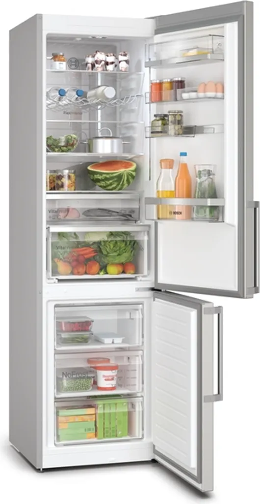 Bosch Serie 6, Freistehende Kühl-Gefrier-Kombination Mit NoFrost, 203 X 60 Cm, Edelstahl (mit Antifingerprint) KGN39AIBT 14 Bosch Serie 6, Freistehende Kühl-Gefrier-Kombination Mit NoFrost, 203 X 60 Cm, Edelstahl (mit Antifingerprint) KGN39AIBT - Image 12