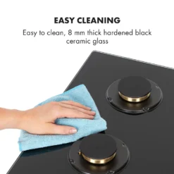 Klarstein Goldflame 4 Gaskochfeld , 4-flammig , Autark , 60 Cm , Einbau , Messing-Brenner , Erdgas/Propangas , Sicherheitsventile , Automatische Abschaltung , Topfträger Aus Gusseisen , Inkl.Schlauch Und Druckminderer , Glaskeramik Ø 8 Mm , Schwarz 17 Klarstein Goldflame 4 Gaskochfeld , 4-flammig , Autark , 60 Cm , Einbau , Messing-Brenner , Erdgas/Propangas , Sicherheitsventile , Automatische Abschaltung , Topfträger Aus Gusseisen , Inkl.Schlauch Und Druckminderer , Glaskeramik Ø 8 Mm , Schwarz -Angebote Herd Liebe Store aba33a4261fbb33d087a85d0c0c0d4d8