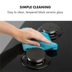 Klarstein Gasherd Einbau-Gaskochfeld - Sabaf-Brenner - Gaskochfeld Für Propan/Erdgas - Gasherd Kochfeld Einbau Gasherd - Glaskeramik - 2-Flammig - 30cm - Schwarz Einbau Gas Kochfeld Gasherd 2 Platten Kochfelder Herdplatte Kochplatte Einbaukochfeld -Angebote Herd Liebe Store abb3fb9b9eebea6b864b5a37a142d88f