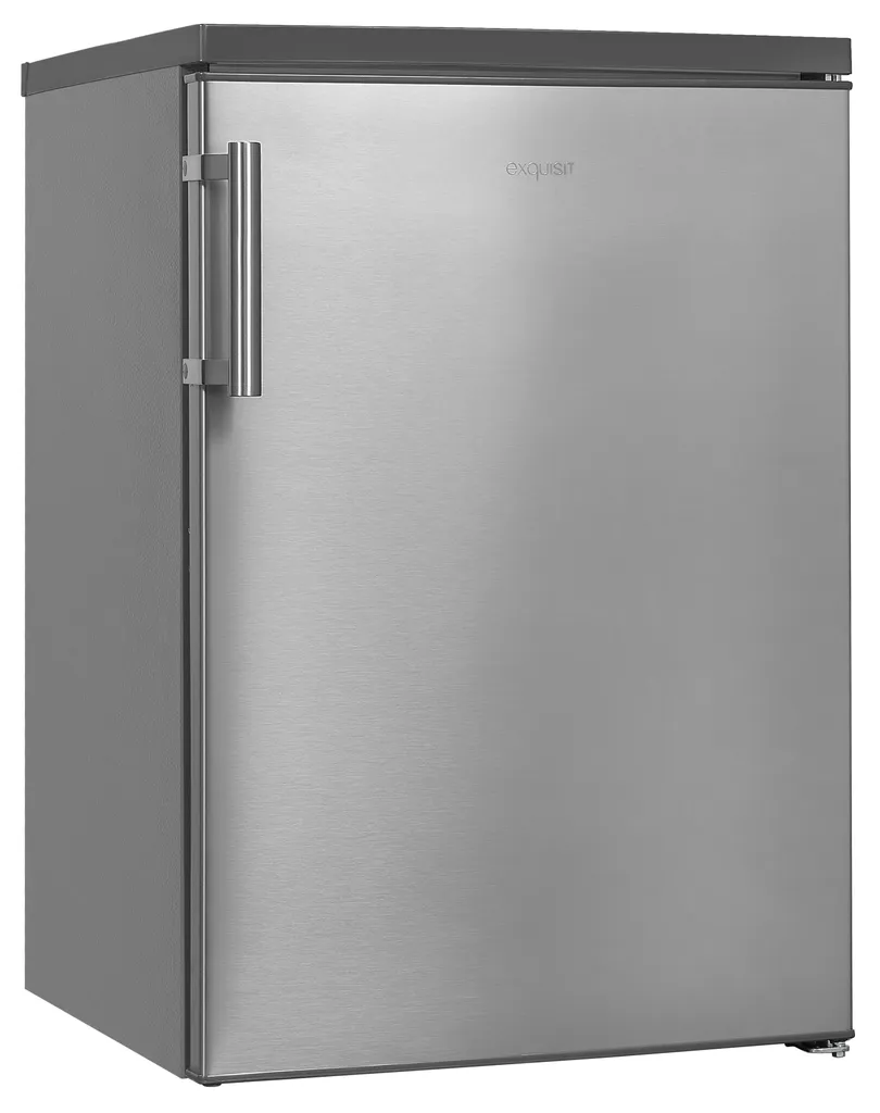 Exquisit Kühlschrank KS16-V-H-010D Inoxlook | Standgerät | 134 L Volumen | Inoxlook 4 Exquisit Kühlschrank KS16-V-H-010D Inoxlook | Standgerät | 134 L Volumen | Inoxlook - Image 2