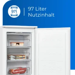 Exquisit Gefrierschrank GS80-070E Weiss | 97 L Nutzinhalt | Weiß -Angebote Herd Liebe Store ad59780768ced614ebe0a204981b5664