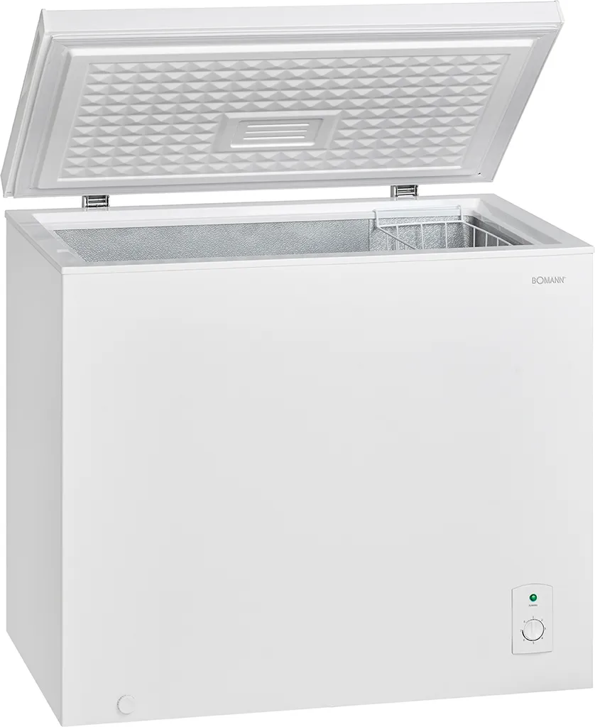 Bomann GT 7338 Gefriertruhe, 202 Liter Nutzinhalt, Gefrierkorb (ca. 36.0 X 17.0 Cm), Herausnehmbar, Temperaturbereich: ≤ -18°C, Weiß 3 Bomann GT 7338 Gefriertruhe, 202 Liter Nutzinhalt, Gefrierkorb (ca. 36.0 X 17.0 Cm), Herausnehmbar, Temperaturbereich: ≤ -18°C, Weiß