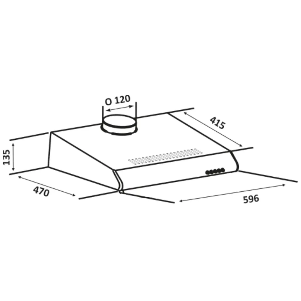 Dunstabzugshaube Abzugshaube Unterbauhaube Abluft Umluft 60 Cm Schwarz Dunst 7 Dunstabzugshaube Abzugshaube Unterbauhaube Abluft Umluft 60 Cm Schwarz Dunst - Image 5