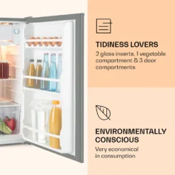 Alleinversorger Kühlschrank 91 Liter 2 Ebenen 5-Stufen-Thermostat Eisfach -Angebote Herd Liebe Store b039e866487f4fc32c096298c7f7438d