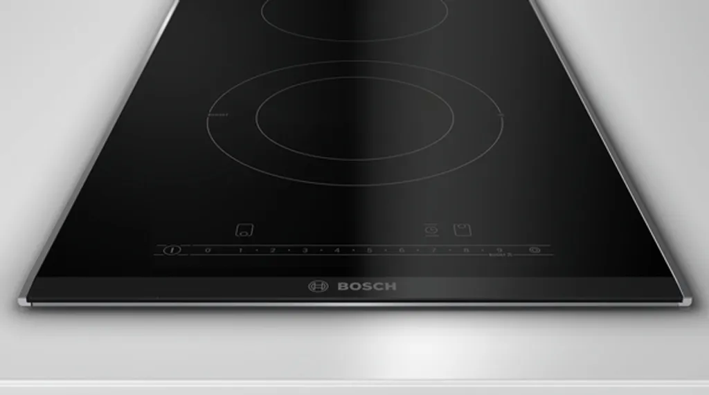 Bosch Serie | 6 Domino-Kochfeld, Elektro, 30 Cm, Schwarz, Aufliegender Rahmen PKF375FP2E 6 Bosch Serie | 6 Domino-Kochfeld, Elektro, 30 Cm, Schwarz, Aufliegender Rahmen PKF375FP2E - Image 4
