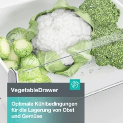 Gorenje NRK 418 ECS4 Kühl-Gefrierkombination - NoFrostPlus - MultiFlow 360° - CrispZone - 256 Liter Gesamtvolumen: Kühlteil 171 L / Gefrierteil 85 L - LED-Innenbeleuchtung - CrispZone - EasyTray -Angebote Herd Liebe Store b271711437d4cdcc3ed49c9bac0f6ff3