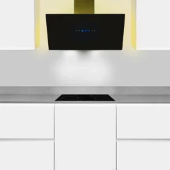 Exquisit Dunstabzugshaube KFD 817-2L Schwarz | Touch-Control | Metallfettfilter | 3 Leistungsstufen | LED-Beleuchtung -Angebote Herd Liebe Store b44ea4744b76c0023f6ab5a60d0352ac