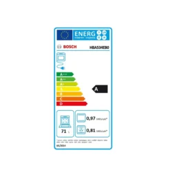 Bosch Backofen HBA534EB0 Einbauherd - Schwarz, Autark, 3D-Heißluft, Teleskopauszug 27 Bosch Backofen HBA534EB0 Einbauherd - Schwarz, Autark, 3D-Heißluft, Teleskopauszug -Angebote Herd Liebe Store b452165595ed9abffd5b9e2c10d1e3e1