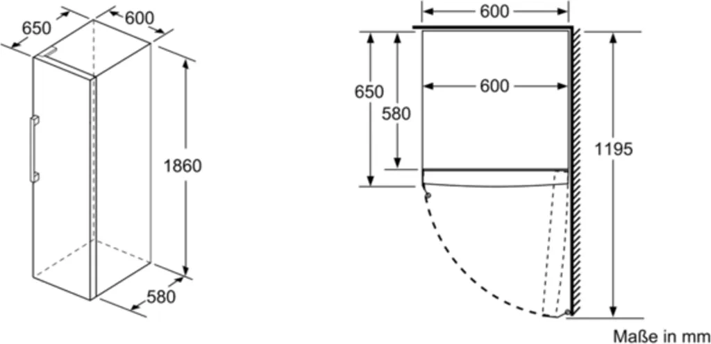 Bosch Serie 4 Freistehender Gefrierschrank GSN29UWEW 161 X 60 Cm, Weiß 4 Bosch Serie 4 Freistehender Gefrierschrank GSN29UWEW 161 X 60 Cm, Weiß - Image 2