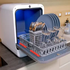 Bob Mini Geschirrspüler All-in-One Paket Grau Metallic (2 Gedecke, 2,9L Wasserverbrauch, Integrierter Tank, WiFi) Spülmaschine Geschirrspülmaschine 9 Bob Mini Geschirrspüler All-in-One Paket Grau Metallic (2 Gedecke, 2,9L Wasserverbrauch, Integrierter Tank, WiFi) Spülmaschine Geschirrspülmaschine -Angebote Herd Liebe Store b65aa81040f8e892257672698c21235e