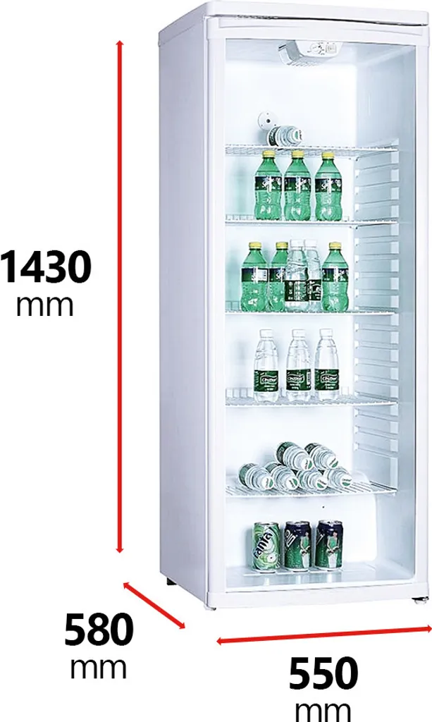 PKM Glastürkühlschrank Flaschenkühlschrank Getränkekühlschrank GKS255 - 143 Cm 15 PKM Glastürkühlschrank Flaschenkühlschrank Getränkekühlschrank GKS255 - 143 Cm - Image 13