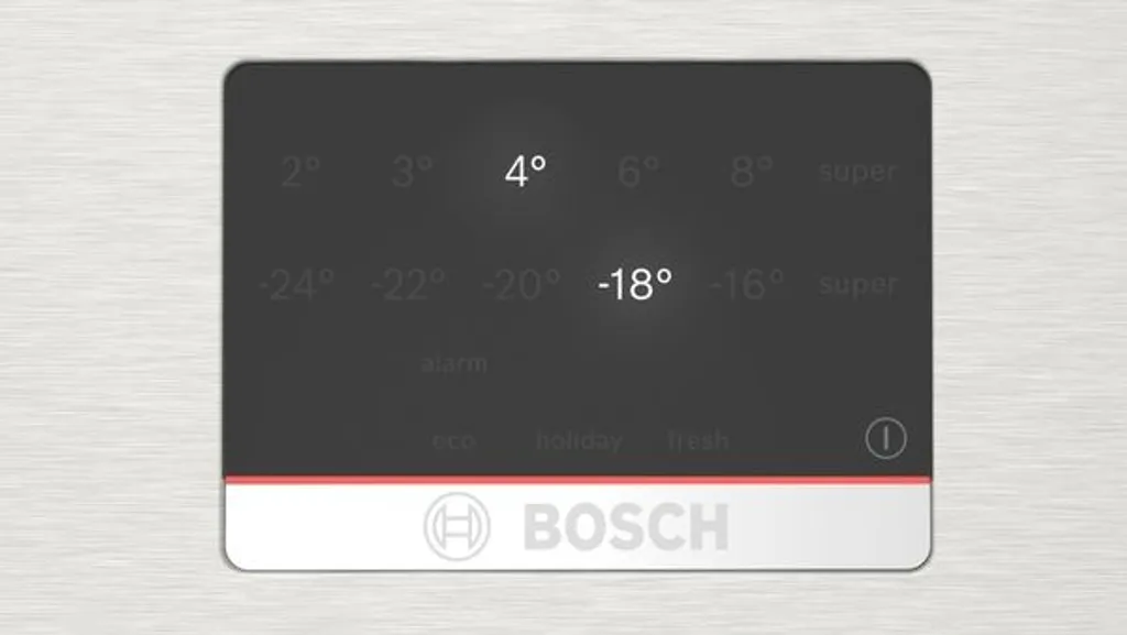 Bosch Serie 6, Freistehende Kühl-Gefrier-Kombination Mit NoFrost, 203 X 60 Cm, Edelstahl (mit Antifingerprint) KGN39AIBT 5 Bosch Serie 6, Freistehende Kühl-Gefrier-Kombination Mit NoFrost, 203 X 60 Cm, Edelstahl (mit Antifingerprint) KGN39AIBT - Image 3