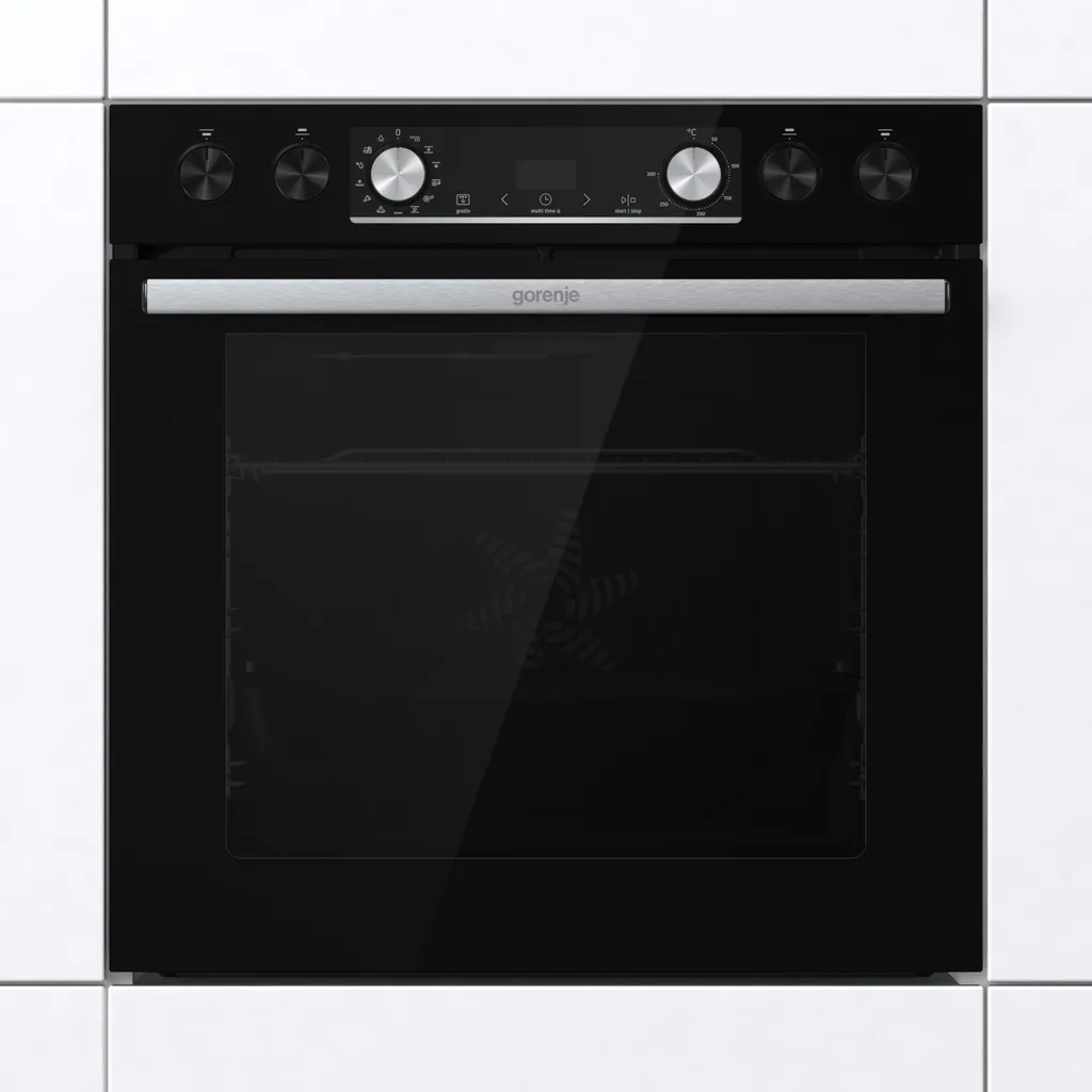 Gorenje Black Set 4 INDUCTION Einbauherd - Set Mit Induktions-Kochfeld Mit Edelstahlrahmen - 77L XXL Volumen - GentleClose - AirFry - PizzaMode - ChildLock - PerfectGrill - Teleskopauszüge - Schwarz 7 Gorenje Black Set 4 INDUCTION Einbauherd - Set Mit Induktions-Kochfeld Mit Edelstahlrahmen - 77L XXL Volumen - GentleClose - AirFry - PizzaMode - ChildLock - PerfectGrill - Teleskopauszüge - Schwarz - Image 5