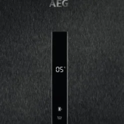 AEG RKB738E5MB Freistehender Kühlschrank / 1860 Mm / / 380 L / CustomFlex - Flexibles Türablagesystem / Null-Grad-Schublade / Farbe: Black Stainless Steel, Seiten Dunklegrau -Angebote Herd Liebe Store b8890e5e1fa383c3b30a07a1a444e673