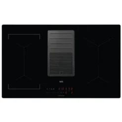 AEG - IDE84244IB - Einbau-Induktions-Kochfeld Mit Integriertem Dunsabzug - Abluft