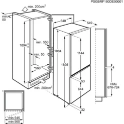 AEG - SCB819F8FS - Einbau-Kühl-Gefrierkombination - Schlepptür-Technik 19 AEG - SCB819F8FS - Einbau-Kühl-Gefrierkombination - Schlepptür-Technik -Angebote Herd Liebe Store b944c807ad7f151bc9e26e081722e8bb