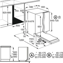 AEG - FSK53617Z - Vollintegrierbarer Geschirrspüler - 60 Cm -Angebote Herd Liebe Store b9607cdf056039a3e62ea8fc8530bc86