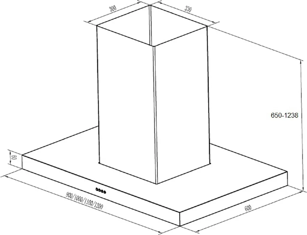 PKM Dunstabzugshaube Inselhaube Esse 8099GIS Z Touch Control Edelstahl 90cm 11 PKM Dunstabzugshaube Inselhaube Esse 8099GIS Z Touch Control Edelstahl 90cm - Image 9