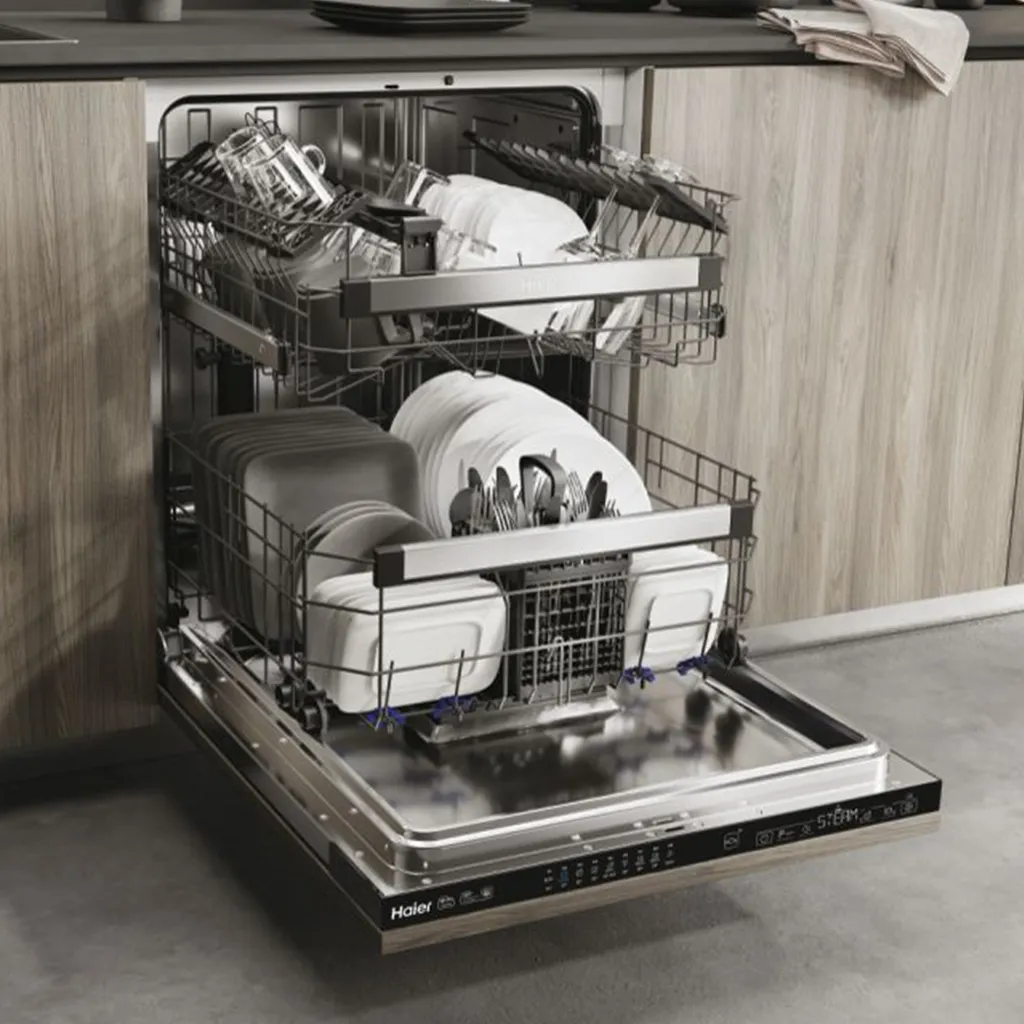Haier XI 6C3D0FB WASHLENS SERIE 2 Einbau-Geschirrspüler 4 Haier XI 6C3D0FB WASHLENS SERIE 2 Einbau-Geschirrspüler - Image 2
