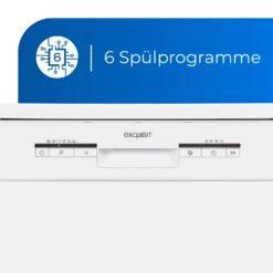 Exquisit Geschirrspüler GSP9112-030E Weiss | Standgerät | 12 Gedecke | Weiß -Angebote Herd Liebe Store bbb59a0ad2c6e4d6cbb05027fe9f9e22