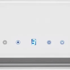 Bomann DU 771.1 G Kopffreie Vertikal-Dunstabzugshaube / 60 Cm/ LED Display/Touch Control/Umluft-oder Abluftbetrieb / 3 Leistungsstufen / 603 M³/h / Weiß -Angebote Herd Liebe Store bbbdc1b1fc7914341d83cf17ae736e80