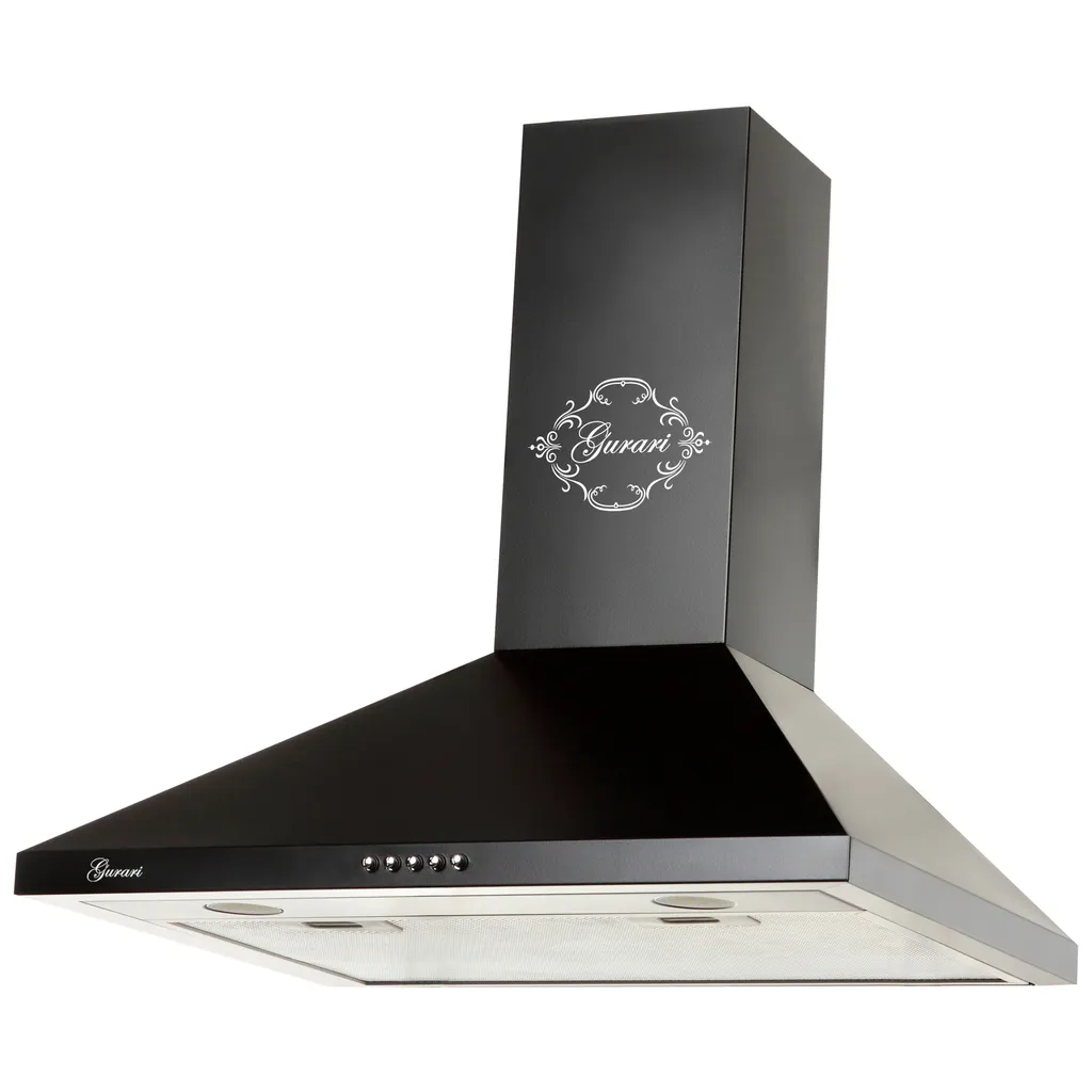 Gurari GCH C 147 BL 5 Dunstabzugshaube 50cm 1000m³/h Wandhaube Schwarz 4 Gurari GCH C 147 BL 5 Dunstabzugshaube 50cm 1000m³/h Wandhaube Schwarz - Image 2