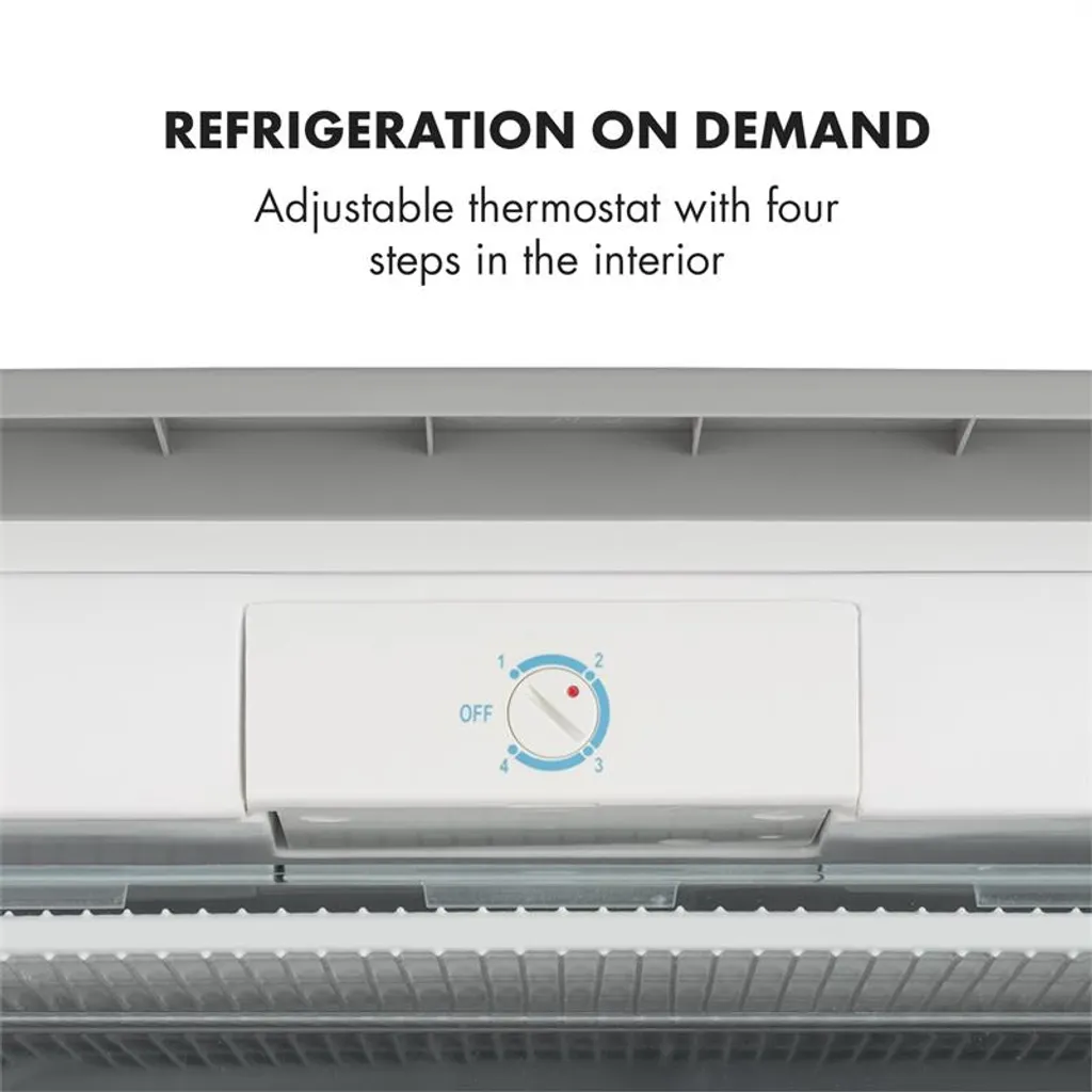 Klarstein Gefrierschrank Tiefkühlschrank Leise - Freezer - 3 Ebenen - Freistehend - Inkl. Eiswürfelform Und Eiskratzer - 75 Liter - Silber Tiefkühlschrank Freistehend Gefriertruhe Gefrierschrank Groß Kühltruhe Gefriergeräte 8 Klarstein Gefrierschrank Tiefkühlschrank Leise - Freezer - 3 Ebenen - Freistehend - Inkl. Eiswürfelform Und Eiskratzer - 75 Liter - Silber Tiefkühlschrank Freistehend Gefriertruhe Gefrierschrank Groß Kühltruhe Gefriergeräte - Image 6