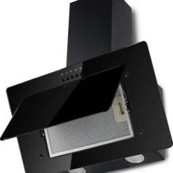 Umluftset KH-GSH-60B Dunstabzugshaube 60cm Glas Schwarz LED Umluft -Angebote Herd Liebe Store be80ec09f596f8406e22da1bbe130f8f 1