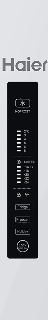 Haier HTR3619ENPW 3 Door Kühl-Gefrier-Kombination Weiß Super Gefrierfunktion 4 Haier HTR3619ENPW 3 Door Kühl-Gefrier-Kombination Weiß Super Gefrierfunktion - Image 2