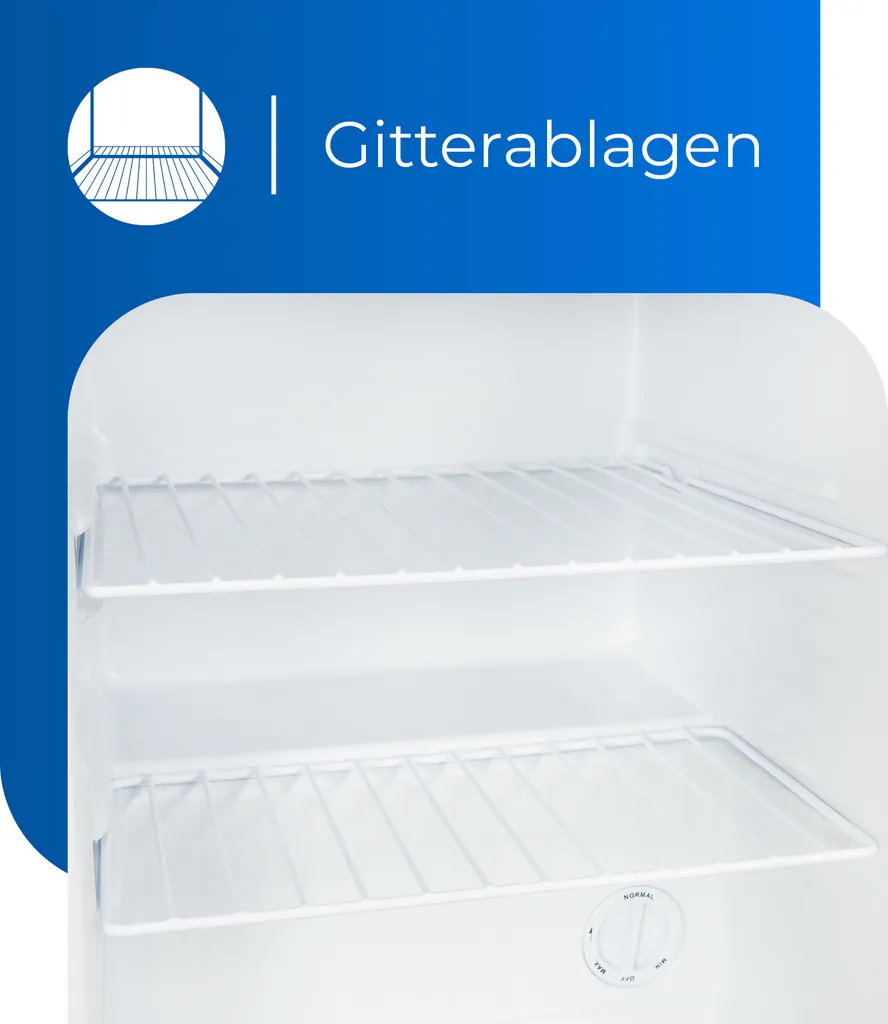 Exquisit Mini Gefrierschrank GB60-150E WeissPV | 42 L Volumen | EEK: E | Weiß 6 Exquisit Mini Gefrierschrank GB60-150E WeissPV | 42 L Volumen | EEK: E | Weiß - Image 4