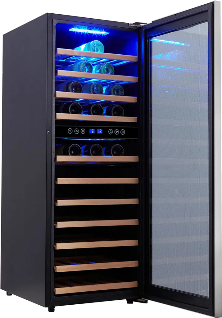 PKM Weinkühlschrank Weintemperierschrank Weinkühler WKS 72B - 197 L 73 Flaschen 8 PKM Weinkühlschrank Weintemperierschrank Weinkühler WKS 72B - 197 L 73 Flaschen - Image 6