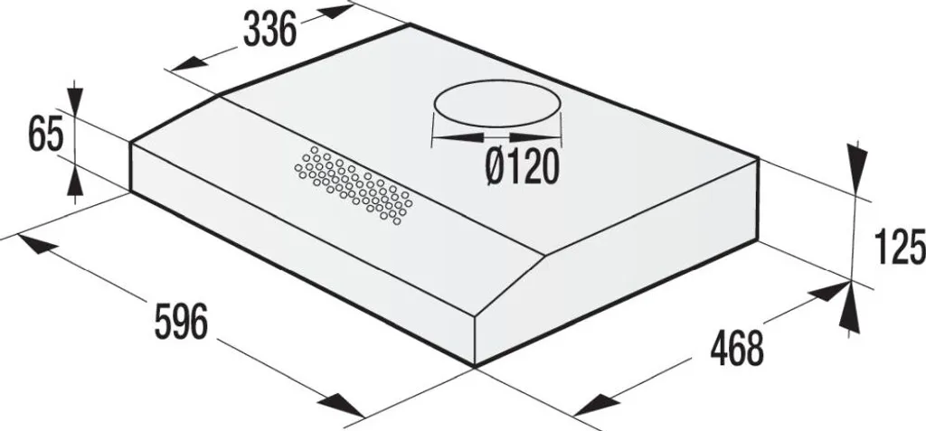 Gorenje WHU629ES/S Unterbauhauben - Silber 4 Gorenje WHU629ES/S Unterbauhauben - Silber - Image 2