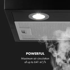 Klarstein Structura Inselabzugshaube , EEK: A , Abluft/Umluft , 3 Stufen , Luftumwälzung: 641 M³/h Max. , 41 X 35,5 Cm , LED-Beleuchtung , Optionale Ausstattung Mit Aktivkohlefiltern , Dunstabzugshaube , Inselhaube , Edelstahl , Schwarz -Angebote Herd Liebe Store bff91afaf3fdf1a4ca3f1a2683801fee