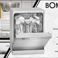 Bomann GSP 7412 IX Spülmaschine, Stand / Unterbau, 60 Cm Ausführung, 12 Maßgedecke, 7 Programme, LED- Display / Kontrollanzeigen, Reinigungstemperaturen 45°C - 65°C, Edelstahl 23 Bomann GSP 7412 IX Spülmaschine, Stand / Unterbau, 60 Cm Ausführung, 12 Maßgedecke, 7 Programme, LED- Display / Kontrollanzeigen, Reinigungstemperaturen 45°C - 65°C, Edelstahl -Angebote Herd Liebe Store c0f51ef52acb13994e5210350582d89c