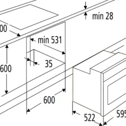 PKM KH-F7-2S Einbauofen 60cm Backofen 8 Funktionen Umluft Heißluft -Angebote Herd Liebe Store c1052a25ff4e124d2d0c11499212bffe