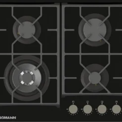 Klugmann Gasherd-Set KO608.5TCX+KT600B5, Mit 1-fach-Teleskopauszug, Einbaubackofen Design Hochwertige Qualität KO608.5TCX Autark 60cm, 3D Heißluft, Grill-/Brat-System, Timer, 68L, Touch, Edelstahl, Teleskop-Vollauszug, Aqualystic Easy-To-Clean Emaille, Anti-Fingerprint, Von 0 °C Bis 285 °C -Angebote Herd Liebe Store c1094c981963302a67887a19da731e6e