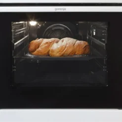 Gorenje GECS6C 70 WPA Elektro-Standherd - Glaskeramik-Kochfeld - 71 Liter - ExtraSteam - GentleClose - AirFry - Versenkbare Knebel - AquaClean - PerfectGrill - Teleskopauszüge - Weiß -Angebote Herd Liebe Store c18b4b09664324e5db5eaaee3f43f97b