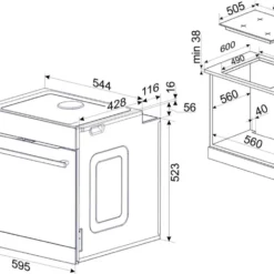 Amica EHCX 933 110 E, Herd-Set, Glaskeramik-Kochfeld, Fine Design, Edelstahl, XXL-Großbackofen, Energieeffizienzklasse A -Angebote Herd Liebe Store c1e734bea6884858fb0985b6bb884c98