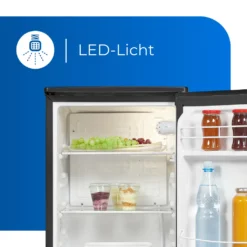 Exquisit Vollraumkühlschrank KS85-V-091F SchwarzPV | 75 L Nutzinhalt | Schwarz -Angebote Herd Liebe Store c4be2c8ed2089b5b324308cda6a63101