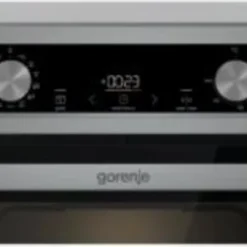 Gorenje BOS 6737 E13X Einbau-Backofen / 77 Liter/Heißluft/ExtraSteam/GentleClose & Open/EcoClean/Air Fry/PizzaMode/PerfectGrill/Teleskopauszüge/Inox-Look, Grau -Angebote Herd Liebe Store c811a6a09e1a81b7e74b9862f1739cc8