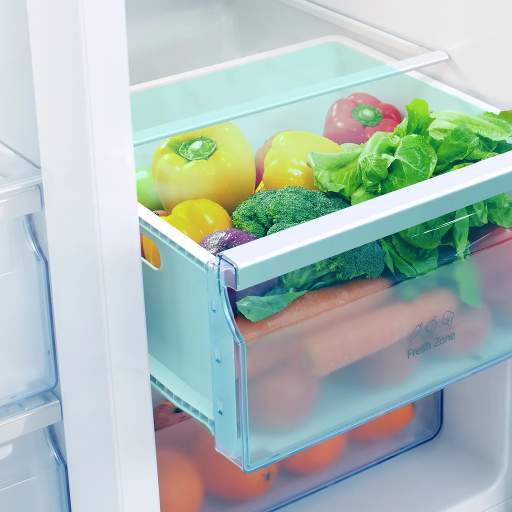 Hisense RS694N4TFE Kühl-/Gefrierkombination Side By Side NOFROST - Electronic Touch Control - Ice Crusher - Wasserspender Mit Integrierten Wassertank - Volumen 562l (371l Kühl / 185l Gefrier) - Chrom Weinregal - Inverter-Kompressor 7 Hisense RS694N4TFE Kühl-/Gefrierkombination Side By Side NOFROST - Electronic Touch Control - Ice Crusher - Wasserspender Mit Integrierten Wassertank - Volumen 562l (371l Kühl / 185l Gefrier) - Chrom Weinregal - Inverter-Kompressor - Image 5