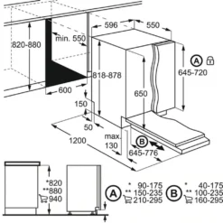 AEG - FSB32610Z - Vollintegrierbarer Geschirrspüler - 60 Cm -Angebote Herd Liebe Store c9af38a38c6f098d4ac50811c4bfaa7e