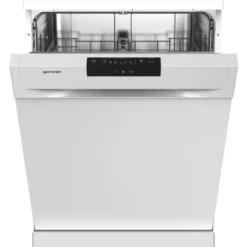 Gorenje GS 62040 W Geschirrspüler Freistehend 60cm Weiß - 13 Maßgedecke - 5 Programme - AquaStop - Edelstahlbottich - Selbstreinigender Filter - Multifunktionaler Unterkorb - 3 In 1 Funktion -Angebote Herd Liebe Store ca07ad19326eea1b696e5392422c4525