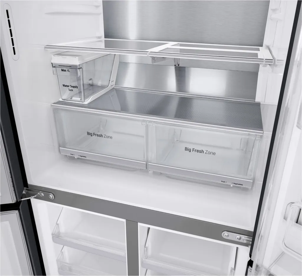 LG GMX844MCBF, Freistehend, Schwarz, French Door, LED, Berührung, LED 7 LG GMX844MCBF, Freistehend, Schwarz, French Door, LED, Berührung, LED - Image 5