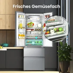 Hisense RF632N4WIE French Door Kühl-Gefrierkombination/ NoFrostPlus/ Inverter-Kompressor/ Wasserspender/ CrispZone/ 200 Cm/ Kühlteil 336 L/ Gefrierteil 149 L/ 38 DB/ 295 KWh/ Jahr/ Inox-Look 39 Hisense RF632N4WIE French Door Kühl-Gefrierkombination/ NoFrostPlus/ Inverter-Kompressor/ Wasserspender/ CrispZone/ 200 Cm/ Kühlteil 336 L/ Gefrierteil 149 L/ 38 DB/ 295 KWh/ Jahr/ Inox-Look -Angebote Herd Liebe Store cb9271577a98f5dce017035d6f02930f